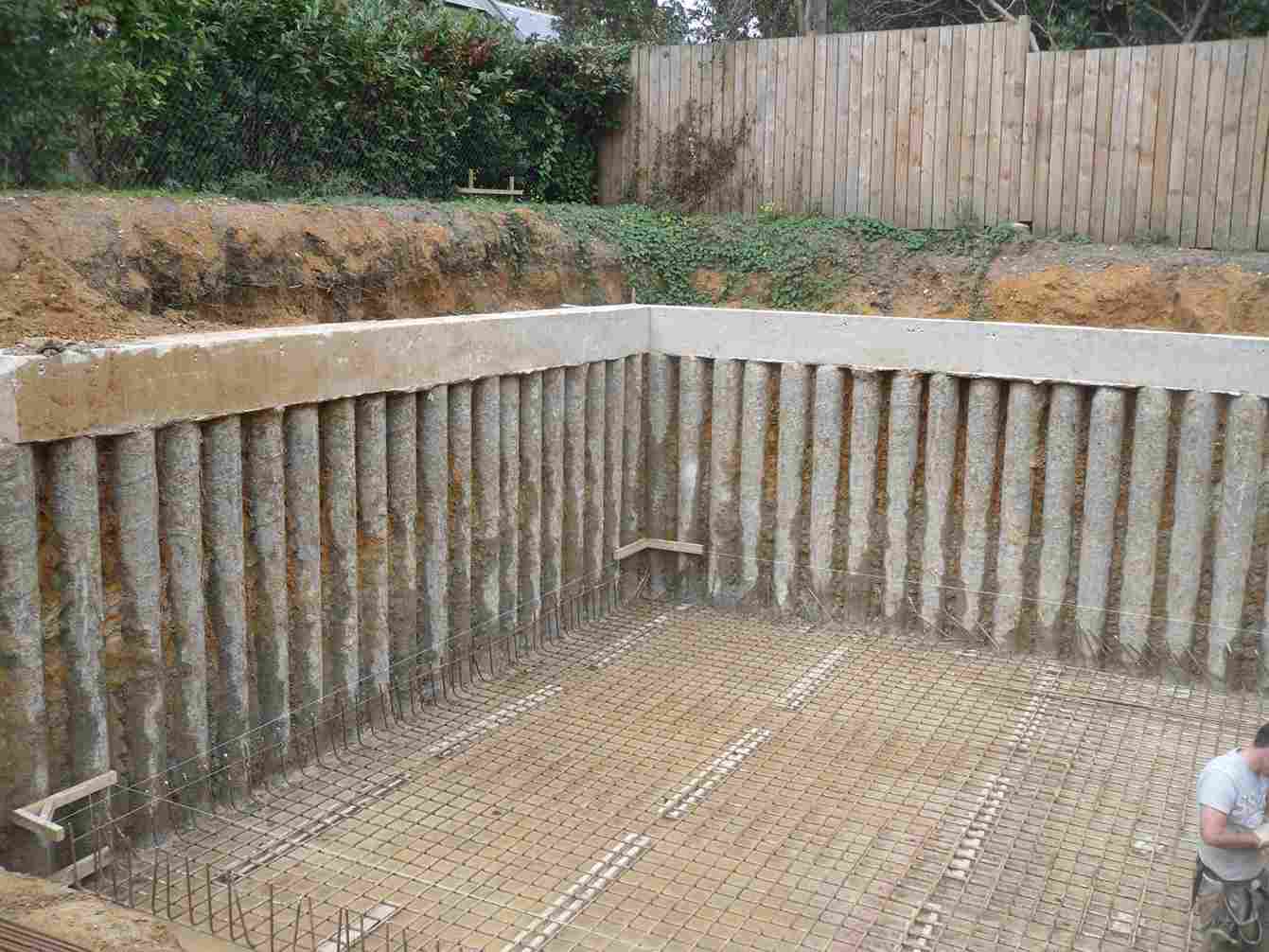Contiguous Pile Wall